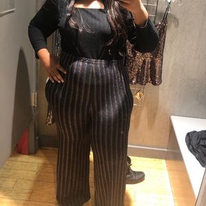 NWT fashion to figure rainbow stripe pant size 2